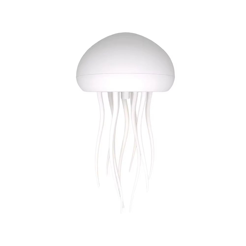 Enchanting Jellyfish LED Night Light - Rechargeable, Voice-Controlled RGB Lamp with Bluetooth Speaker & Humidifier